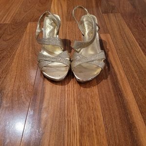 Nina Golden Dress Shoes